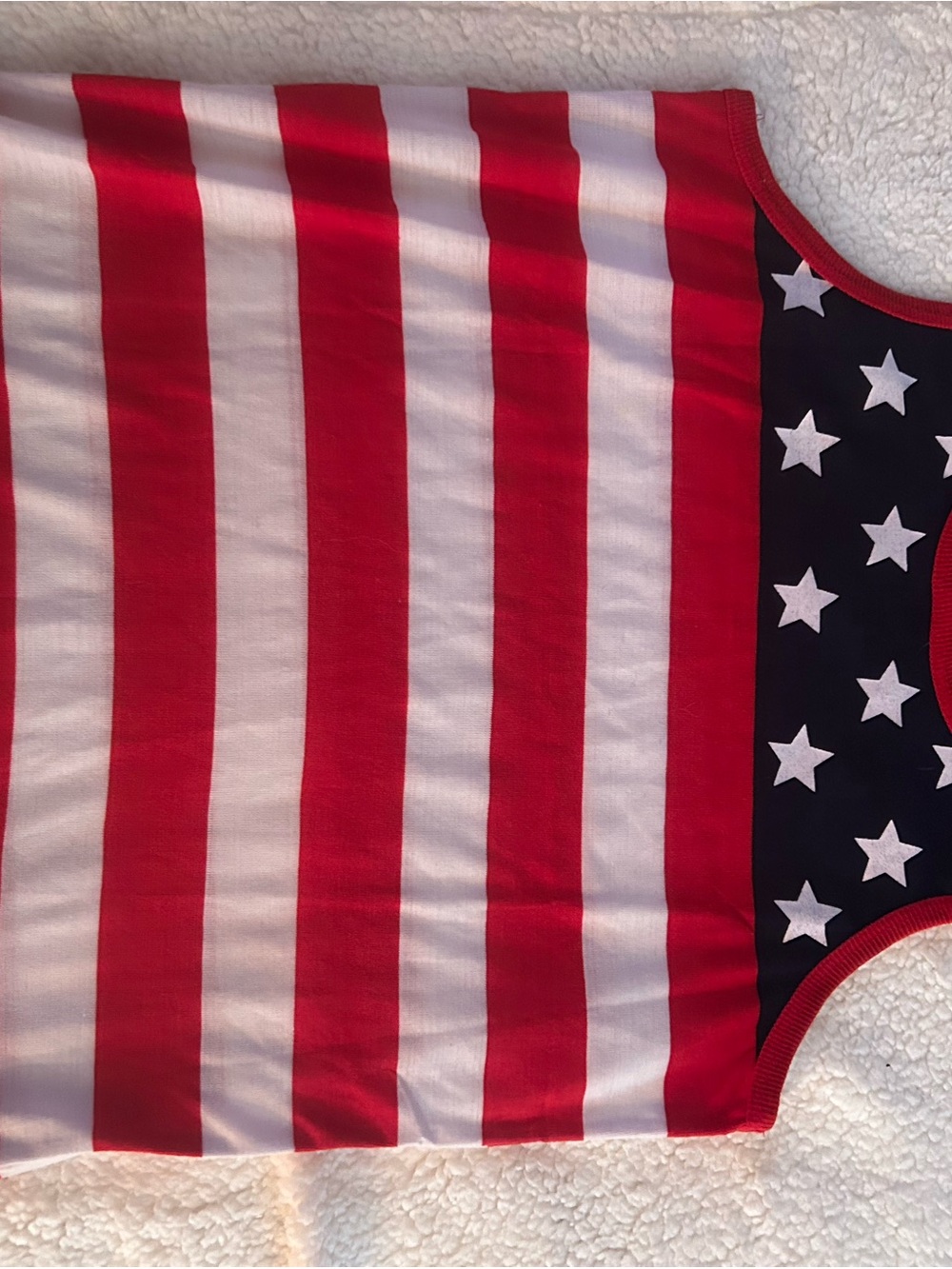 Patriotic Stars & Stripes Tank Top